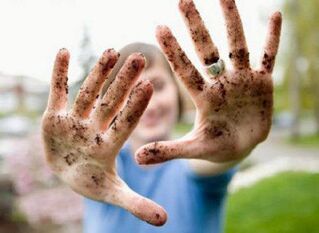 ბინძურმა ხელებმა შეიძლება გამოიწვიოს პარაზიტული ინფექციები